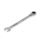 GEDORE Maulschlüssel mit Ringratsche, SW 8 mm, flach, 12-kant, UD-Profil, Schraubenschlüssel, 7 R 8