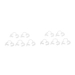 NUOBESTY 2 Sätze Schlauchschelle Wasserspender Flach Soaker Schlauch Rohrschellen Set U Klemme Amp Klemme Bierflaschen Rohrclip Leitung Schlauch Schläuche Schlauch 50 Stück * 2