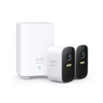 eufy Security eufyCam 2C, überwachungskamera aussen, 180Tage Akku, HD 1080p, IP67 wetterfest, Nachtsicht, Kompatibel mit HomeKit und Solar Panel, überwachungskamera aussen set2+1,Gebührenfreie Nutzung