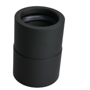 DRUCKKRAFT Adapter für Ø 50 mm Spiralschlauch - Absaugschlauch | Werkstattabsaugung | Absauganlage | Schnellkupplung | Luftreiniger | Rauchabsaugung (Schlauch Rechtsgewinde, DN50 mit Muffe)