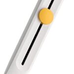 HOTO Cuttermesser Einziehbarer Universalmesser Sicherheitsmesser 18 mm scharfe Cutter Messer mit Rostschutz Schnellwechselklinge, metallische Führungsschiene, ideal für Büro Kunsthandwerk und Zuhause