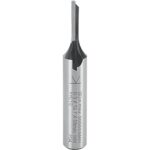 ENT 10042 Nutfräser HW, Schaft (S) 8 mm, Durchmesser (D) 3 mm, NL 12,7 mm, Z1, SL 32 mm, GL 51 mm