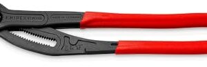 KNIPEX Cobra XL Wasserpumpenzange, 400 mm, Muttern bis 95 mm, Rohre bis 90 mm, Feinverstellung per Knopfdruck, Rohrzange, 87 01 400
