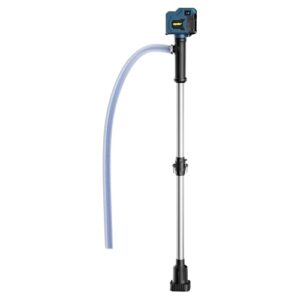 Mellif Akku Regenfasspumpe kompatibel mit Bosch professional 18V Akku, Wasserpumpe (Bürstenlos Motor, max. Fördermenge 2725 L/h,Förderhöhe 8 m,3-stufiger Durchfluss) für Regenwassertonne (Ohne Akku)