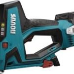 Novus Akkutacker J-551 (für Flachdrahtklammern bis 14 mm und Nägel bis 16 mm, Hammertacker Klammern G, Gewicht: 1,976 kg, ohne Akku, Handtacker) 031-0365