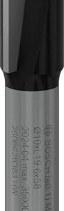 Bosch Professional Fräser Nutfräser Standard for Wood, Ø 10mm, Arbeitslänge 19,6mm