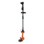 2-in-1 Gartenfräse Motorhacke, Akku-Bodenhacke Umgraben Minikultivator, 10cm Frästiefe und Fräsbreite, Gerät 550W Gartenfräse Perfekt zum Auflockern, Bearbeiten und Kompostieren