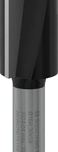 Bosch 1x PRO Nutfräser, zweischneidig (für Weichholz, Hartholz, Ø 16 mm, Professional Zubehör Handfräse, Trim Router)
