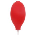 OSOLADY Kleiner Luftbläser aus Kunststoff Roter Staubreiniger mit Stiftventil für Kameraobjektiv Tastatur und Laptop Druckluftgerät für Schonende Elektronikreinigung