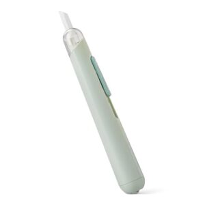 Amazon Basics Kartonmesser mit Keramikklinge, 1,9cm x 1,9cm x 14,0cm, 1 Packung, Grün