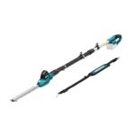 KIESBOHR CSL401 Akku Teleskop-Heckenschere kompatibel mit Makita 18V-Akkus, Schnittbreite 41 cm, Zinkenabstand 16 mm, Höhe bis 262 cm, 11-Fach winkelverstellbarer Schneidkopf (ohne Akku)