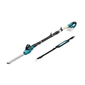 KIESBOHR CSL401 Akku Teleskop-Heckenschere kompatibel mit Makita 18V-Akkus, Schnittbreite 41 cm, Zinkenabstand 16 mm, Höhe bis 262 cm, 11-Fach winkelverstellbarer Schneidkopf (ohne Akku)