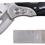 kwb Universal-Messer inkl. Cutter-Messer - Klappbar mit scharfen Trapez-Klingen - Stabiles Multi-Tool für vielseitigen Einsatz