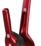 AEG Ergorapido 2in1 Akku Staubsauger, Beutellos, inkl. Tierhaardüse, ETM Testsieger, bis zu 45Min Laufzeit, Freistehend, 180° Drehgelenk, Bürstenreinigungsfunktion, LED-Frontlichter, Rot, CX7-2-45AN