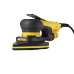 Mirka DEOS 663CV Deltaschleifer, leistungsstarker und kompakter Dreieckschleifer mit Zentralabsaugung und Klett, Schleifmaschine geeignet für Schleifpapier 100 x 152 x 152 mm