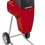 Einhell Elektro-Leisehäcksler GC-RS 2540 (Schneidwalze, Drehrichtungsumschalter, große Trichteröffnung, robustes Fahrgestell, inkl. Gartenabfallsack)