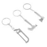 WATIIFUFU 3stücke Teiliges Schlüsselanhänger Mit Simulierten Handwerkzeugen Vintage Bag Keychain Für Damen Und Als Taschen Und Geldbörsenanhänger Robust Und Langlebig