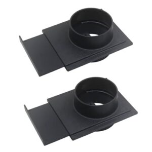 Absauganlage absperrschieber OD100 absauganlagen kanalschieber rohrschaber flachschieber handschieber lüftungsschieber ABS (2pcs)