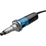 Makita GD0800C Geradschleifer 750 W, Blau, Grau