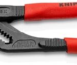 KNIPEX Zangenschlüssel Zange und Schraubenschlüssel in einem Werkzeug auf SB-Karte mit rutschhemmendem Kunststoff, 86 01 180 SB