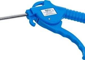 BGS 3208 | Druckluft-Ausblaspistole | 100 mm | Drukluftpistole | Griff aus blauem Nylon-Fiberglas