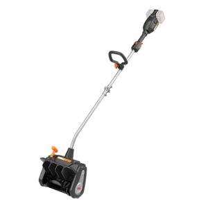 WORX WG460E.9 Akku-Schneefräse 40V(2×20V), bürstenloser Motor, 30 cm Räumbreite, 7,5 m Wurfweite, max. Schneehöhe 15 cm – kompakte Schneeräumlösung, ohne Akku & Ladegeräte