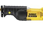 DEWALT 18 Volt Akku-Säbelsäge DCS380N (elektronische Motorbremse, werkzeugloser Sägeblattwechsel, schwenkbarer Sägeschuh, elektronische Hubzahlregulierung, Lieferung ohne Akku und Ladegerät)