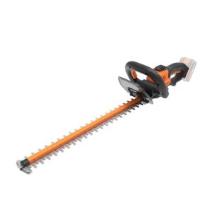 WORX WG264E.9 Akku-Heckenschere 20V - effizienter & präziser Schnitt durch hochwertige Doppel Klinge - 56 cm Schwertlänge – 20mm Zahnabstand - Messerspitzenschutz - ohne Akku & Ladegerät