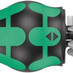 Wera 05008873001 Kraftform Kompakt Stubby 1 Schraubendreher mit Bit Magazin, 6-teilig