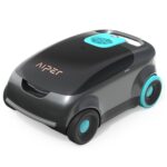 AIPER Kabelloser Poolroboter, Automatische Poolreiniger mit Fortschrittliche Partikelfiltration, 100-130 Minuten Akkulaufzeit, Auto-Park-Technologie, ideal für Oberirdische Pools bis zu 100㎡