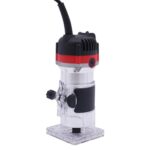 800w Electric Hand Holz Oberfräse Holzfräse Oberfräse Elektrik Kantenfräse Multifunktionsfräse Rand Fräsmaschine Holzbearbeitung Trimmer für Holzverarbeitung, Möbelherstellung