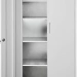 Aktenschrank, Mehrzweckschrank, Stahl-Aufbewahrungsschrank, 5 Ebenen180x80x40, Doppeltüren, Schloss, Werkzeugschrank, verstellbare Ablagen (Gray)