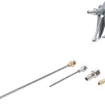 BGS 3215 | Druckluft-Ausblaspistole | Alu-Druckguss | mit 3 Düsen 25-100 - 200 mm | Druckluftpistole