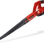 Einhell Akku-Laubbläser GC-CL 18 Li E Solo Power X-Change (18 V, 210 km/h Luftgeschwindigkeit, leicht u. leistungsstark, Drehzahlregelung, Softgrip, ohne Akku) Rot/Schwarz