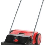 haaga 255 - Kehrmaschine mit 1.600 m²/h Kehrleistung & 20 Liter Behälter - Handkehrmaschine für den gelegentlichen Einsatz auf kleinen Flächen, ideal für Blätter, Dosen, Steine, Plastikflaschen