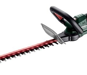 metabo Akku-Heckenschere HS 18 LTX 45 – 601717850 – 18 V - Leicht und leise – Elektrische Hecken- und Strauchschere – Ohne Akku und Ladegerät