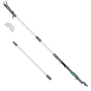 Gardena Akku-Teleskop-Baumschere HighCut 360/18V P4A ohne Akku: Astschere mit Teleskopstiel für Zweige in bis zu 5 m Höhe,schwenkbarer Schneidkopf, ergonomischer Griff, LED-Anzeige (14776-55)