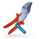 Original LÖWE 10 Profi Amboss Gartenschere 10.107 mit Bypass Geometrie - innovative scharfe Schere mit ergonomischen Griffen und Antihaftbeschichtung an Stahl-Klinge für Schneidarbeiten im Obstbau