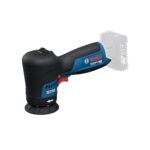 Bosch Professional 12V System Akku-Polierer GPO 12V-77 (inkl. montiertem 77 mm Klett-Stützteller, 77 mm Polier- und Scheuerschwamm)