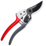 Kynup Gartenschere Profi - Präzisions Rosenschere, Baumschere & Pflanzenschere, Rostfreie SK5-Stahlklinge, Ergonomische Astschere, Ideal für Gartenarbeit