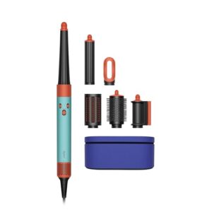 Dyson Airwrap i.d.™ Multi-Haarstyler & -Trockner Straight+Wavy – App-kompatibel, intelligente Temperatur- & Luftstromsteuerung, 360° beweglicher konischer Lockenaufsatz, Ceramic Patina/Topaz