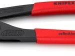 KNIPEX Alligator Wasserpumpenzange, 250 mm, Muttern bis 46 mm, Rohre bis 50 mm, robuste Bauart, Selbstklemm-Effekt, Rohrzange, 88 01 250