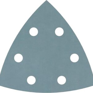 Bosch 5x PRO Plastic and Hard Stone F355 Schleifblatt (für Beton, Harter Stein, Ø 93x93 mm, Körnung 1200, Professional Zubehör Multifunktionswerkzeug, Deltaschleifer)