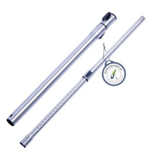 Staubsaugerladen.de Premium Staubsaugerrohr mit Klick-System, kompatibel mit Miele Staubsauger alle Modelle, universal Teleskoprohr 35mm, Ersatzteile, Saugrohr, z.B. S2 S4 S5 S6 S8 C1 C2 C3 CX1