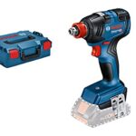 Bosch Professional 18V System Akku Drehschlagschrauber GDX 18V-200 (max. Drehmoment 200 Nm, inkl. L-BOXX, ohne Akku/ Ladegerät)