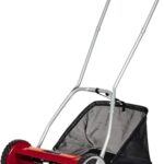 Einhell Hand-Rasenmäher GC-HM 400 (bis zu 250 m², 40 cm Schnittbreite, kugelgelagerte Mähspindel mit 5 Stahlmessern, 4-stufige Schnitthöheneinstellung 13-37 mm, 27 l-Fangkorb)