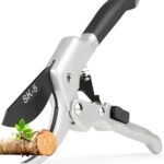 Acual Gartenschere, Bypass Astschere, Leichte Rosenschere für Hecken, Schnittdurchmesser 20mm, mit Sicherheitssperre & SK5 Stahl, Pflanzenschere für Blumen & Präzisionsschnitt