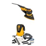 Mirka DEOS II 663 Deltaschleifer 300 W Dreieckschleifer vibrationsarmer Schwingschleifer + Mirka Industriestaubsauger Nass- und Trockensauger 25 Liter