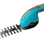 Gardena Akku-Gras- und Strauchschere PowerCut 20/18 V P4A Solo: Gartenschere für Hecken und Rasen, Schnittbreite Grasmesser 8 cm, Strauchmesser 20 cm, Leichter Klingentausch, ohne Akku (14750-55)