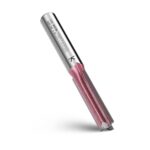 WOBLLMX 3 Klingen Nutfräser 8mm Schaft,Ø8mm Arbeitslänge 30mm Professional Hartmetall Bestückt Nutfräser Standard für Holz Dichteplatte Zubehör Handfräse(Gesamtlänge:66mm)